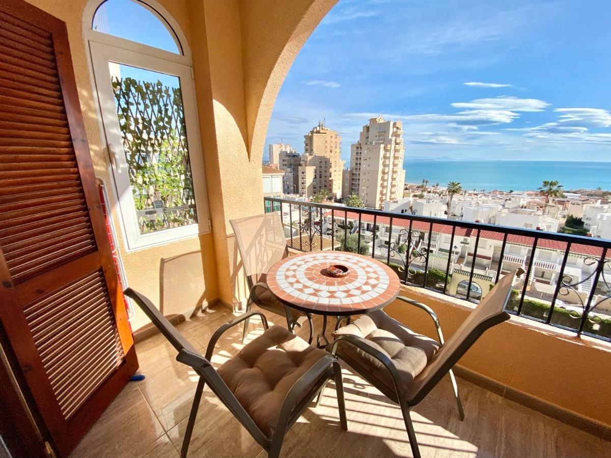 Beautiful Apartment Near Lamata Beach With Panorama Sea View!!! Torrevieja Buitenkant foto